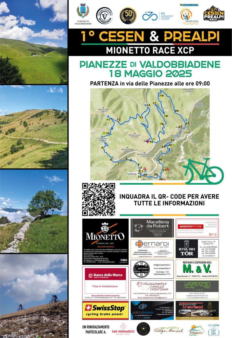 1° Cesen e Prealpi Mionetto Race XCP
